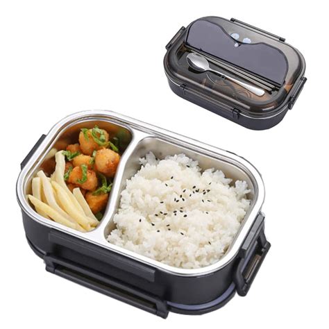 leakproof stainless steel bento box|leakproof bento box adult.